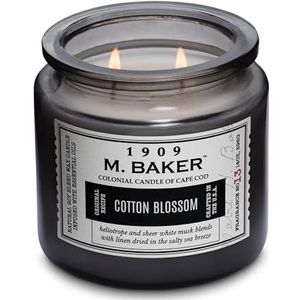 Colonial Candle M Baker 14 oz katoenbloesem geurkaars | Premium soja gemengde was