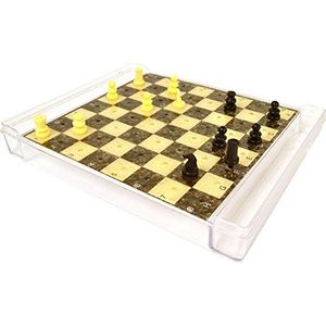 WDK PARTNER - A0400017 – gezelschapsspel – schaakspel – reiskoffer