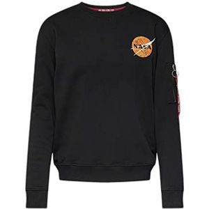 Alpha Industries NASA Davinci Sweatshirt voor heren Black
