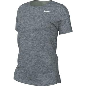 NIKE Df Tee Rlgd T-Shirt Deep Jungle/Pure/Htr/White M