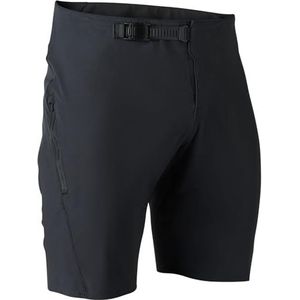Fox Racing Heren Flexair Ascent W/Liner Shorts, Zwart, 34 Regular, zwart, 34