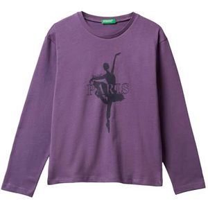 United Colors of Benetton T-shirt M/L, Paars, 120