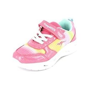 KangaROOS K-SL Rise EV sneakers voor jongens, meisjes, daisy pink/mint, 32 EU, Daisy Pink Mint, 32 EU