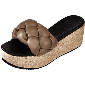 Shabbies Amsterdam Damessandalen Shs1102, taupe, 36 EU