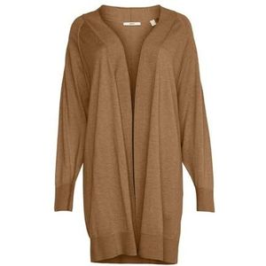 ESPRIT Lange, open cardigan, 235/Caramel, L