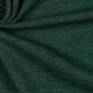 Katoenen Sweatshirt Gebreide Jersey Stof Materiaal - Dark Mint, 1Mtr 140cm x 100cm