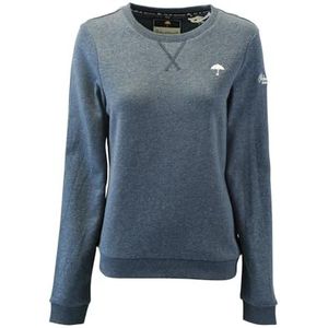 acalmar Dames sweattrui 34619061-AC01, rookmarine melange, S, Rookmarine melange, S
