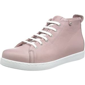 Andrea Conti High Top Sneakers voor dames, mauve, 36 EU