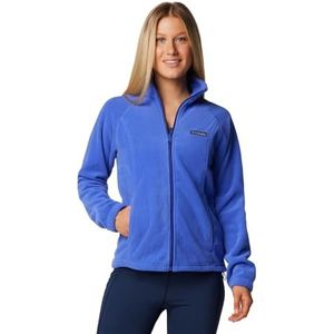 Columbia Womens Benton Springs fleecejack met volledige rits, blauw (Clematis Blue), Medium, Clematis Blauw, M