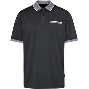 bugatti Poloshirt voor heren, donkergrijs-280, S