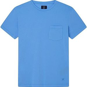 Hackett London Heren GMT Dye T-shirt, Zomer Blauw, XXL