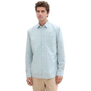 BE PART - Overhemd - Wit - Katoen - Fitted