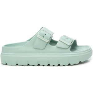 XTI Damessandalen, comfortabele en veelzijdige schoenen, vrijetijdsmode, Aqua 90, 39 EU