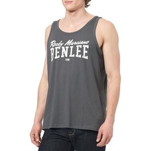 BENLEE Heren Singlet Regular Fit WOBURN, Antraciet/Wit, L