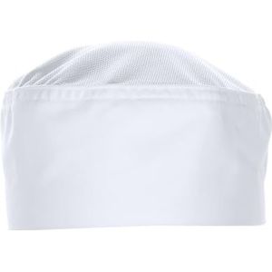 Chef Works A703 Cool Vent Beanie, Wit