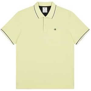 Champion Heren Legacy - Polo met borstlogo, geel (YS143), M, Geel (Ys143), M