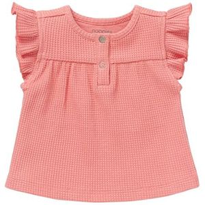Noppies Baby Baby-meisjes Tee Shortsleeve Amiens T-shirt, Terra Cotta-P648, 68