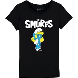 Les Schtroumpfs GISMURFTS002 T-shirt, zwart, 8 jaar, zwart., 8 Jaren