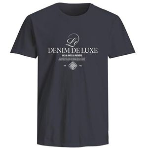 JACK & JONES Jprblujayce T-shirt voor heren, ronde hals, FST Pls, Blue Nights., 3XL