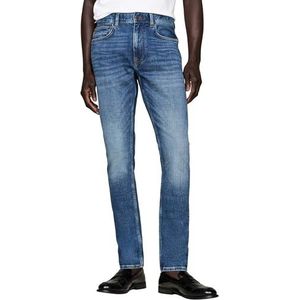 Tommy Hilfiger Heren Taps toelopende Houston PSTR Perce IND MW0MW36680, Tapered, Denim, 3032, Denim (Perce Indigo), 32W / 30L