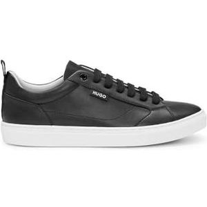 HUGO Morrie_Tenn_napuw, damessneakers, Zwart, 38 EU