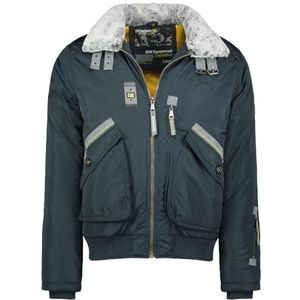 Geographical Norway Cactus Heren Winddichte Jas Outdoor - Waterafstotende Jas Lange Mouwen Heren - Regenjas Wandelen Seizoen Lente Zomer Herfst Winter (Zwart XL), Zwart, XL