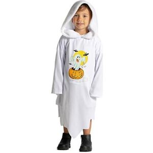 Baby Ghost costume disguise fancy dress hooded tunic unisex baby (Size 1-2 years)