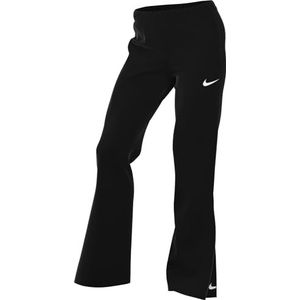 Nike Pants W NSW Esstl Hr Lse Oh Zip PNT, Black/White, FV7638-010, XS