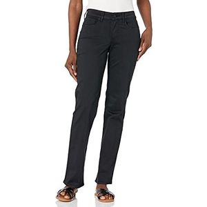 NYDJ Marilyn Straight Jeans voor dames, Zwart 2299, 34