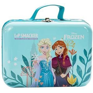 Lip Smacker Frozen Lunch Box, All-in-One Veilig-te-Gebruiken Make-up Giftset Kinderen inclusief Make-up voor Gezicht, Lippen & Nagels met Haar- & Schoonheidsaccessoires Inbegrepen voor Prinsessenlook