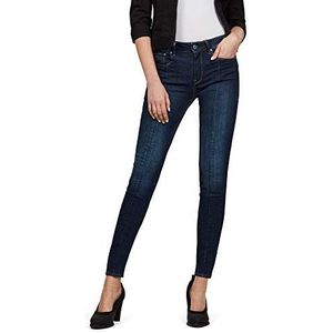 G-STAR RAW Dames 3301-L High Waist Skinny Jeans, blauw (Clean Dk Aged 6553-6526)., 24W x 30L