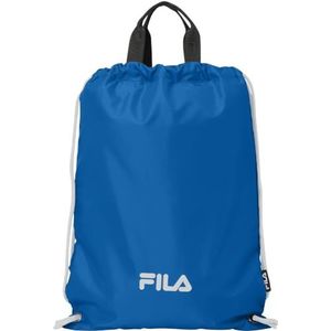 FILA Uniseks LODI Draw String Gym Bag New Logo Backpack, Princess Blue, prinses blue