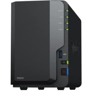 Synology 2-Bay NAS DS223 (Schijfloos)