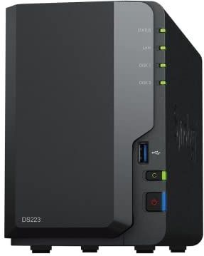 Synology - DiskStation DS223 - NAS-behuizing - 2-bay - Netwerkopslag