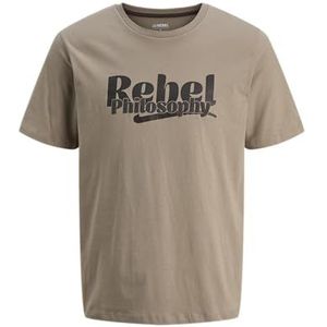 Jrebrakim Tee Ss Crew Neck, roasted cashew, S