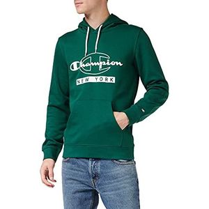 Champion Graphic Shop Authentic Sweatshirt met capuchon voor heren, Groen, XS
