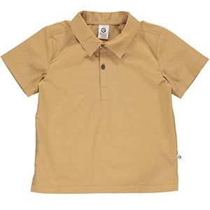 Müsli by Green Cotton Poplin S/S T-shirt voor meisjes, bruin (cinnamon), 104 cm