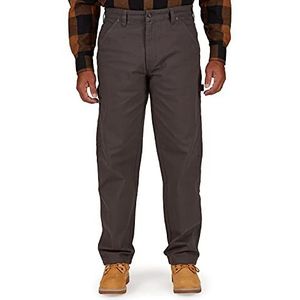 Smith's Workwear Heren Stretch Eend Canvas Carpenter Broek Casual, Graniet Grijs, 36W x 32L