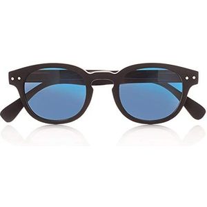 Foreyever Unisex kinderen Enjoy zonnebril, zwart (Nero/Blu Specchiate), 41