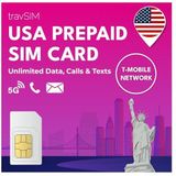 SIM-Kaart - Onbeperkte Data - T-Mobile - USA - 7 Dagen Geldig