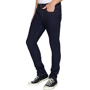 Trendyol Man Normale Taille Recht been Skinny Jeans,Navy Blue-2001,32, Marineblauw-2001, 50