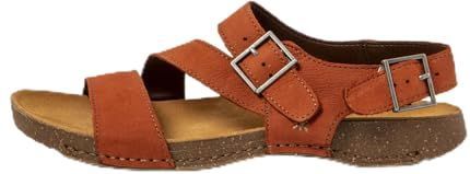 Art 0999 I Breathe Platte sandalen voor volwassenen, uniseks, donkeroranje, maat 45, Donker Oranje, 45 EU