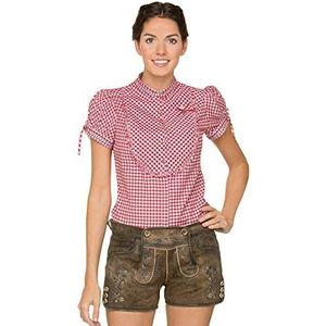 Stockerpoint - Rosy - Leren Broek - Zwart - Borduursels