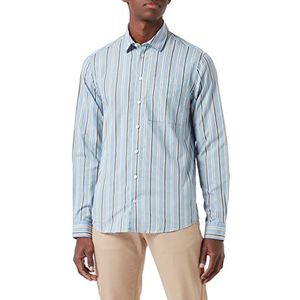 CASUAL FRIDAY Herenoverhemd, 174021/Vervagen Denim, L