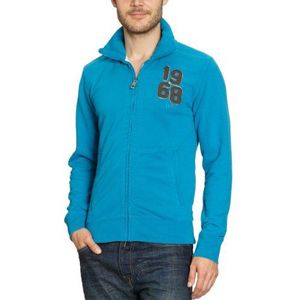 ESPRIT Heren sweatshirt U30835, blauw (Blue Bay 440), 48