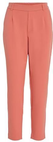 Broek - Hoge Taille - Slim Fit - Zwart - 66% Gerecycled Polyester