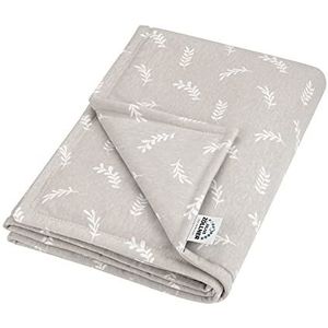 Julius Zöllner Twiggy gebreide deken, 100% katoen, zonder voering, maat 70 x 100 cm, Made in Germany, Öko-Tex Standard 100 gecertificeerd