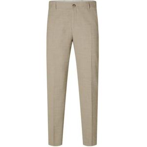 SELETED HOMME Slhslim-Oasis Linen TRS Noos Kostuumbroek voor heren, zand, 40