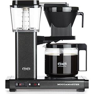 Moccamaster KBG Select, koffiezetapparaat filtermachine, glazen kan, koffiefilter, 1,25 l