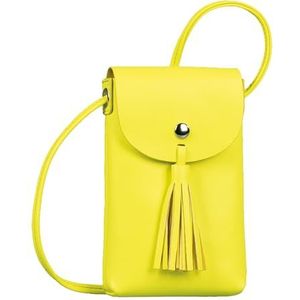 TOM TAILOR Dames Ida Smartphone tas, geel, geel, Medium